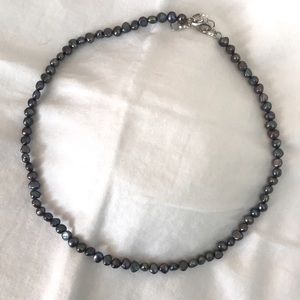 Freshwater Black Pearl Necklace